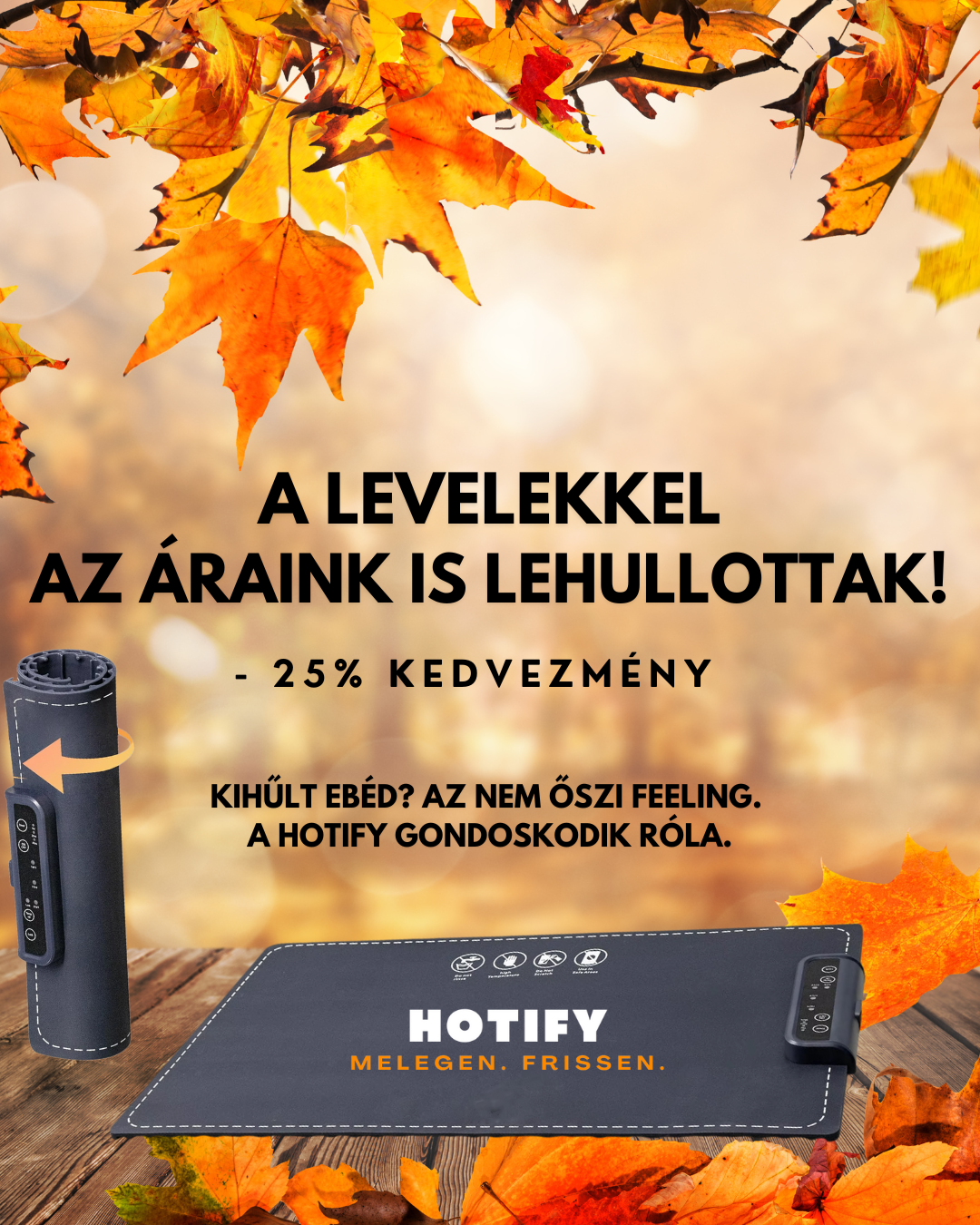 HOTIFY™ Intelligens Szilikon Hőlap