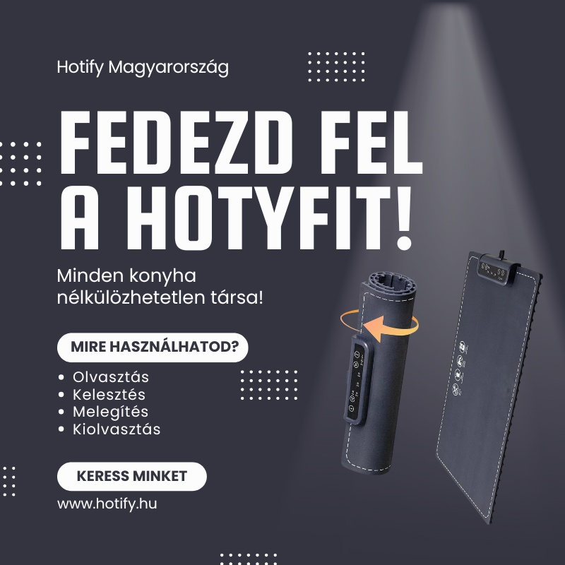 HOTIFY™ Intelligens Szilikon Hőlap